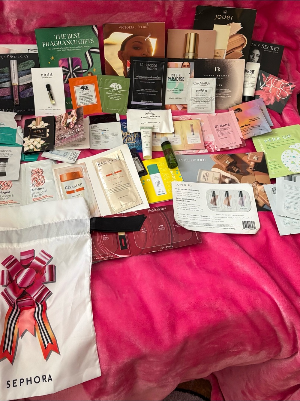 47 piece Sephora Collection sample Bundle